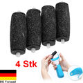 4 x Hornhautentferner Ersatzrollen für Scholl Velvet Smooth Express Pedi Grob DE