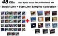 48 CD,s WAVE  Format Sample CDs    ++ nicebyte for professional use++