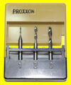 PROXXON 27116 Satz Schaftfräser 1mm + 2mm + 3mm Fräser für MF70 27110 - NEU