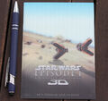 STAR WARS - Episode 1 - Die Dunkle Bedrohung 3D - Promo Postkarte - 3D-Effekt