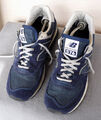 NEW BALANCE Sneaker*42 1/2 (UK 8 1/2)*MADE IN ENGLAND*marineblau-weiß