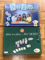 Neu Rummy+Potz Blitz Spielepaket Kartenspiel Wortspiel Taktik Fantasie Strategie