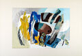 „Nordlicht“, 1995. Grosse Collage von Rachmijel FEIERSTEIN (1926-2007 RUS/D)