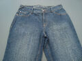 Yessica Damen Jeans " Boyfriend " Gr.36 Hose Regular Fit blau Stretch Mid Waist