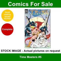 DC Time Masters #5 Comic - Sehr guter Zustand/Sehr guter Zustand + 1. Juni 1990