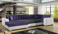 Bettfunktion Sofa Couch Ecksofa Eckcouch Polster Wohnlandschaft Textil Big XXL 