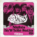 The Moody Blues Nights In White Satin Vinyl Single 7inch NEAR MINT Deram