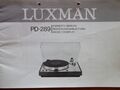 Luxman PD-289 Bedienungsanleitung, Owner´s Manual