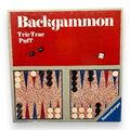 Backgammon - Ravensburger - Vollständig - Brettspiel Würfel Gesellschaftsspiel