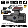 1080P Car Auto KFZ DVR Kamera Video Recorder Dash Cam G-Sensor Camera Dual Lens