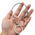 Manual Wire Rope Chain Saw Portable Emergency Survival Gear Outdoor Camping ^:^