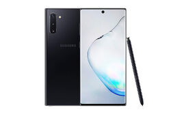 Neu Samsung Galaxy Note 10 Aura schwarz SM-N970F LTE 256GB 4G SIM KOSTENLOS UK