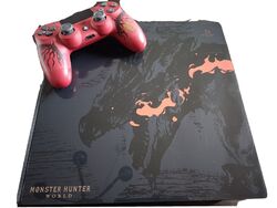 Sony PlayStation 4 Pro 1TB Monster Hunter World Liolaeus (CUH-7116B) System:8.00