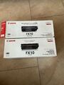 2 X Canon FX10 Tonerkassette - Schwarz (0263B002)