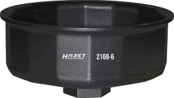 HAZET Ölfilter-Schlüssel 12,5mm 1/2 Zoll Außen-16-kant 2169-6