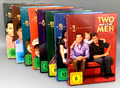 DVD - Two and a Half Men Staffel 1 - 8 Komplett alle mit Charlie✔️ guter Zustand