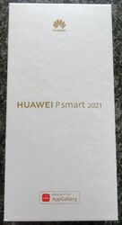Original Smartphone HUAWEI P smart 2021 Verpackung 128 GB Midnight Black wie NEU