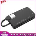 6 in 1 USB 2.0 Multi Memory Card Reader 480Mbps for Smart Card TF MS M2 SD/MMC