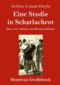 Eine Studie in Scharlachrot (Großdruck) | Buch | 9783847831280