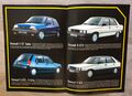 Renault 1986 Auto Prospekt Catalog Broszura Prospectus Brochure Catalogue 