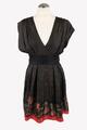 Ted Baker Damen Kleid Gr. 38 (3) Mehrfarbig A-Linie Dress