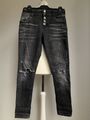 Boyfriend Jeans Anthrazit Vero Moda Gr. 26/32