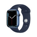 Apple Watch Series 7 Aluminium 41mm - Blau - Hervorragend - Ohne Simlock