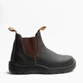 Blundstone 192 Unisex Sicherheitszehenpartie Leder zum Anziehen Händlerstiefel Stout braun