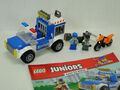 Lego Juniors 10735 Polizei auf Verbrechnerjagd komplett mit Anleitung OBA