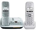 DUO Siemens Gigaset E500A senioren DECT Telefon ECO mit E310H Mobilteil 2-er SET