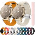 Magnet Armband Uhrenarmband Für Garmin Lily2 14mm Watch Sport Silikon Ersatzband