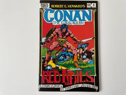 Conan der Barbar rote Nägel Vol. 1 Nr. 1 (Roy Thomas Barry Windsor-Smith) 1983