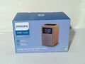 Philips TAR5005/10 DAB+ Radio /FM Ra­dio­we­cker (2,5 Zoll) Full-Ran­ge  _0.96_5