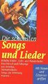 Songs und Lieder | Buch | Zustand sehr gut