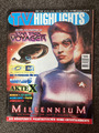 TV Highlights 10/1997 Star Trek Voyager Akte X Deep Space Nine Millennium Maske