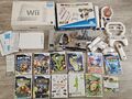 Nintendo Wii Big Bundle Konsole verpackt Mario Blech spielen Sport passend funktioniert 