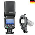 Godox TT685II-N TTL HSS Blitz Blitzgerät für Nikon + S-typ Bowens Blitzhalter
