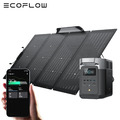 ECOFLOW DELTA 2 XBoost 2400W PowerStation 1024Wh mit 220W Tragbare Solarpanel