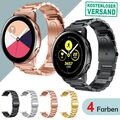 Edelstahl Smartwatch Armband für Samsung Galaxy Watch 4 40-46 Gear Active 2 Uhr