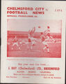 Chelmsford City v Dartford 6/9/65 Southern League Cup 1. Runde 2. Bein