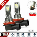 2× H11 H8 LED 6000K Nebelscheinwerfer Birnen Kit 12SMD Auto Lampe Scheinwerfer