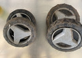Original 4x Rad und deckungen aus Einhell GC-P  46 S Rasenmäher Reifen