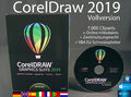 Corel Draw Graphics Suite 2019 Vollversion Box + DVD, Cliparts Schriften OVP NEU
