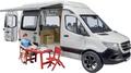 Bruder 02672 MB Sprinter Camper mit Fahrer