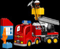 Lego Duplo Feuerwehr Auto 10592 Schlauch Figur Löschfahrzeug  Leiter Truck