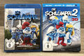 2x Blu-Ray • Die Schlümpfe + Die Schlümpfe 2 (in 2D +3D) #B10