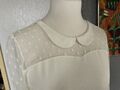 LOLA PALTINGER  (Himmelblau) 3/4 Arm Shirt (HSE24), Gr. 42, creme, Spitze #