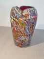 Murano Glas Vase Dino Martens AVEM Tutti Frutti Rest of the Day 21 cm