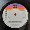 Kansas - (Carry On My Wayward Son) Nr neuwertig selten Prog 7" Vinyl Single 1978
