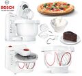 Profi Küchenmaschine Bosch Stand-Mixer Backen 3D Kochen-maschine 3,9 L 600W NEU